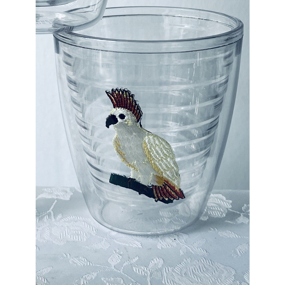 TERVIS Tumblers -Set Of  3 - Parakeet,  Cockatoo & Parrot Embroidered - Picture 5 of 5